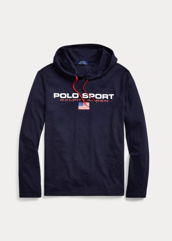 T Shirt Polo Ralph Lauren Polo Sport Hooded Homem 65042-PWHL